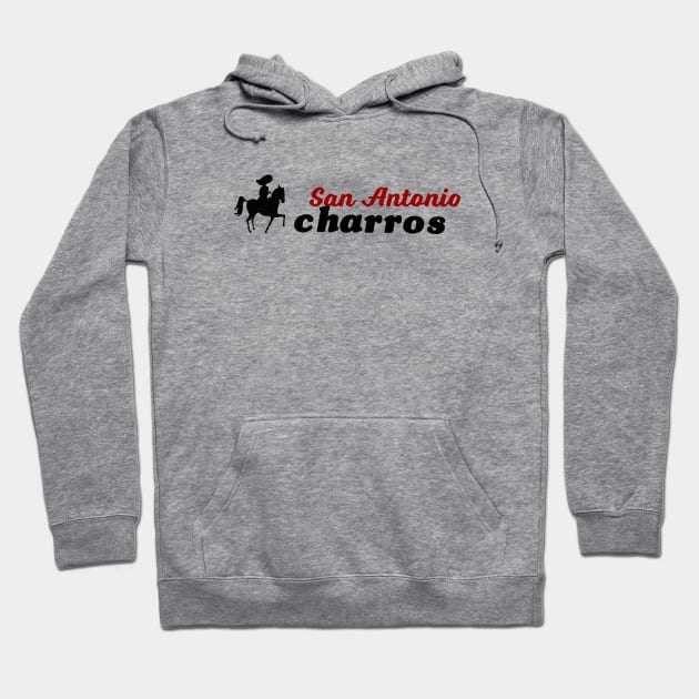 Defunct San Antonio Charros AFA Football 1977 Hoodie by LocalZonly